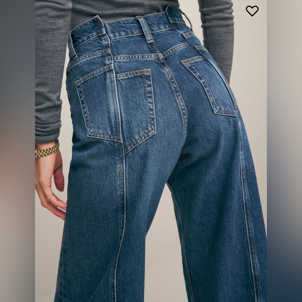Cary High Rise Slouchy Wide Leg Jeans - Cabo Reworked